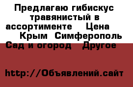 Предлагаю гибискус травянистый в ассортименте. › Цена ­ 300 - Крым, Симферополь Сад и огород » Другое   